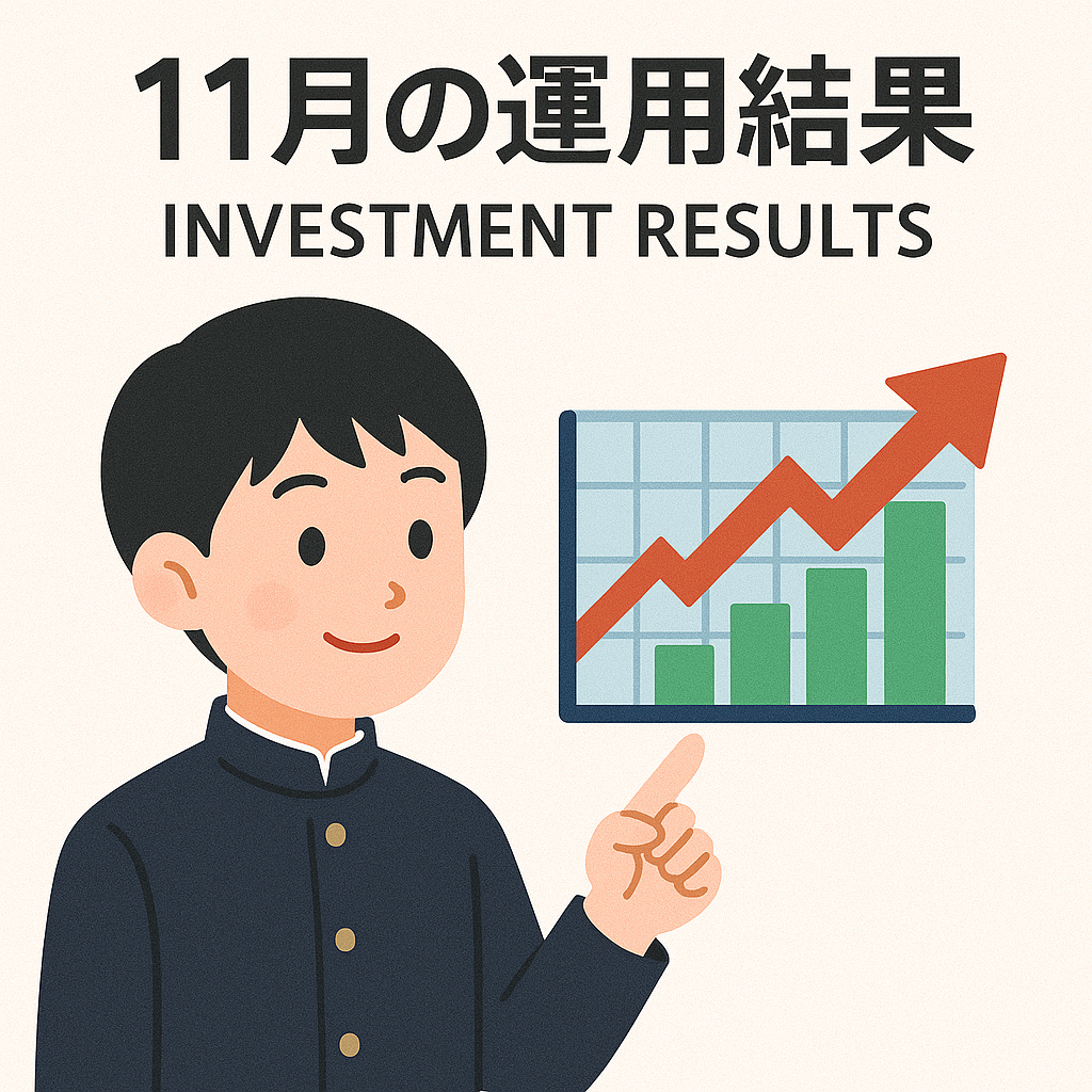 💹【資産公開】2025年11月 投資結果と相場まとめ